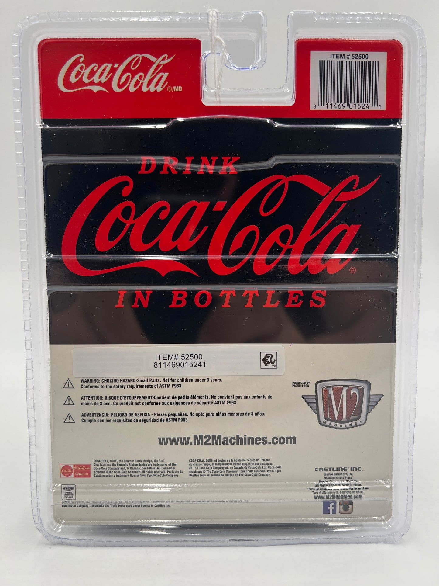 M2 Machines Coca Cola CHASE 1932 Ford Three Window Coupe Black A48