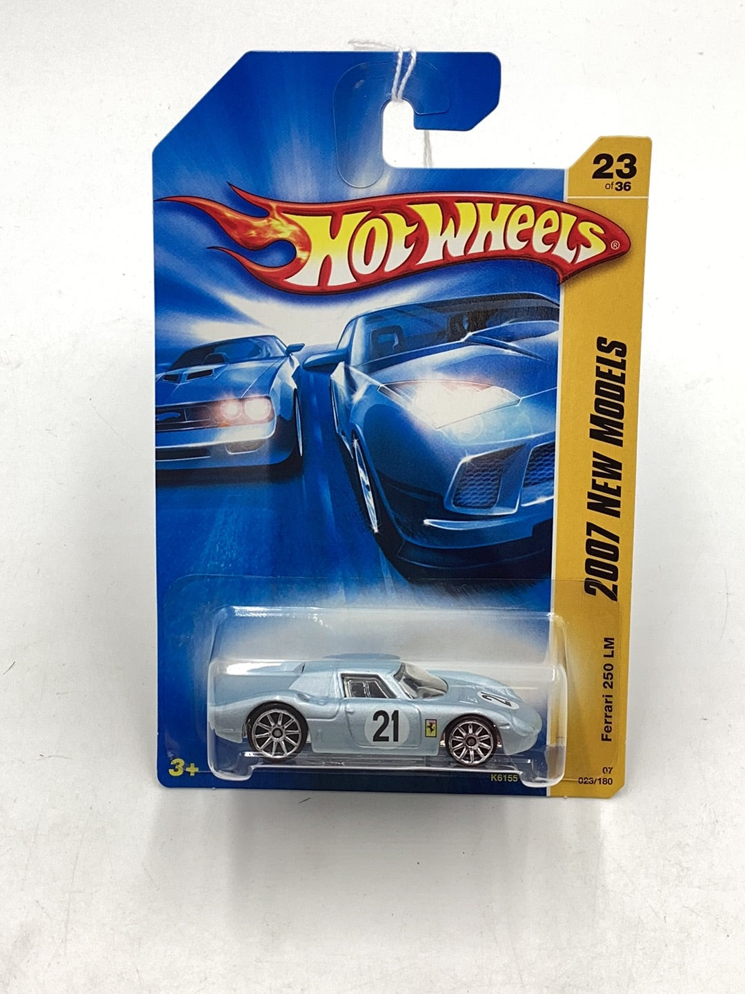 2007 Hot Wheels #023 Ferrari 250 LM silver – carolinasdiecast