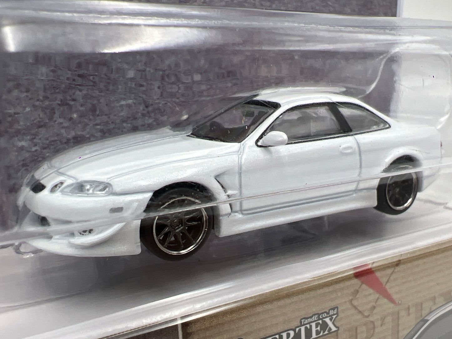 Tarmac Works Mijo Exclusives VERTEX Toyota Soarer JZZ30 White 238H