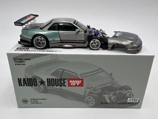 Mini GT Kaido House #232 CHASE Nissan Silvia S13-R Kaido Works V1