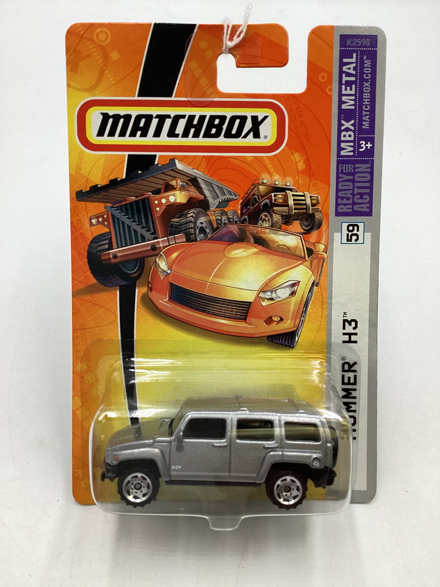 Matchbox MBX Metal #59 Hummer H3 Silver 210C