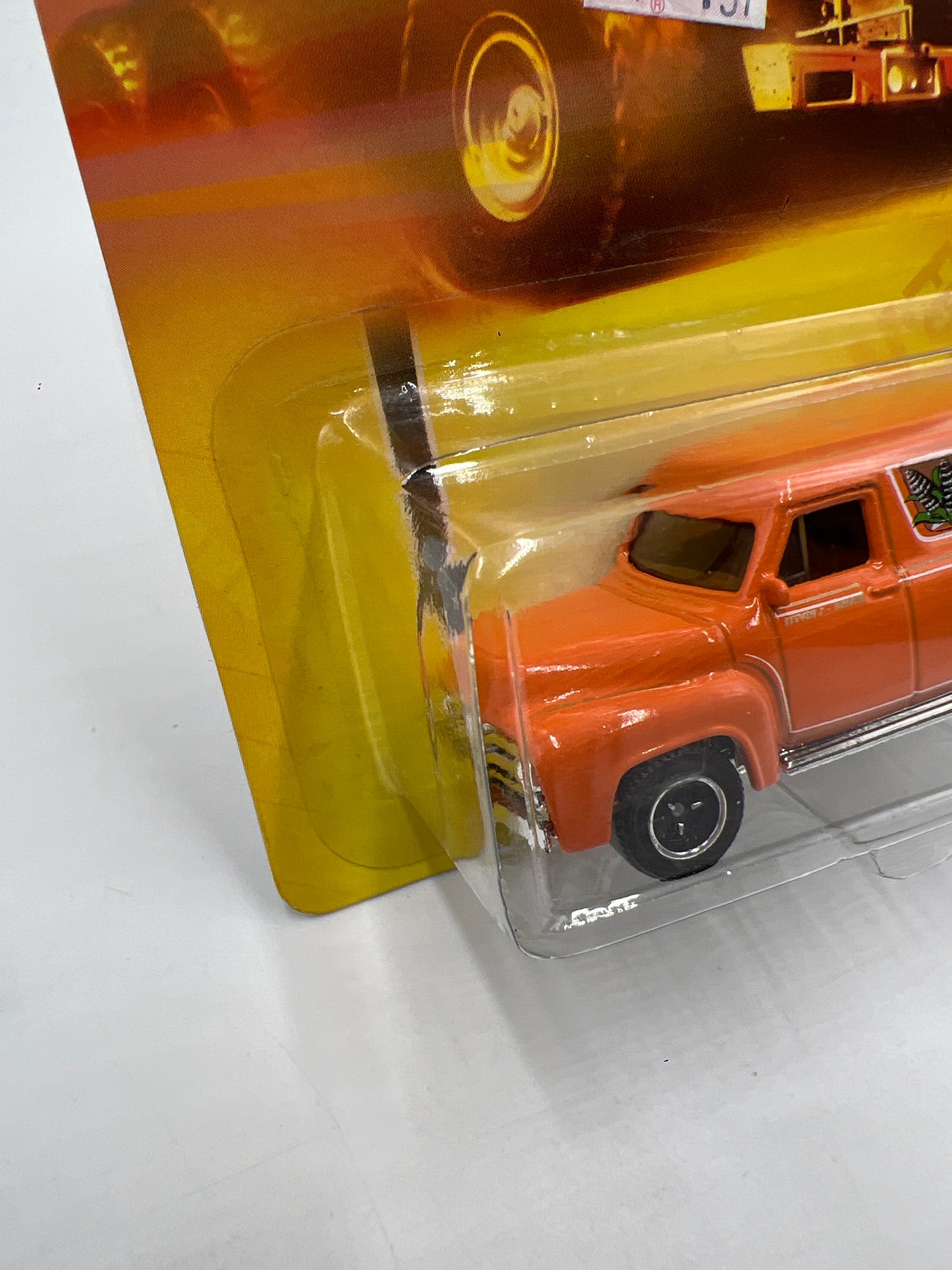 Matchbox Farm #64 Ford F100 Panel Delivery Orange 208E