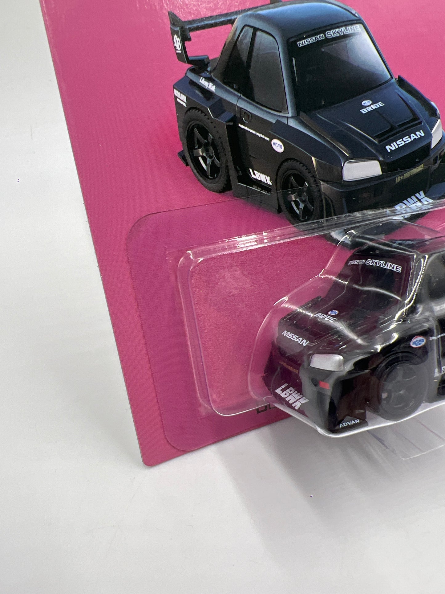 Mini GT Qube Carz Liberty Walk #4 Nissan GT-R R34 LB-ER34 Super Silhouette Skyline Black 177G