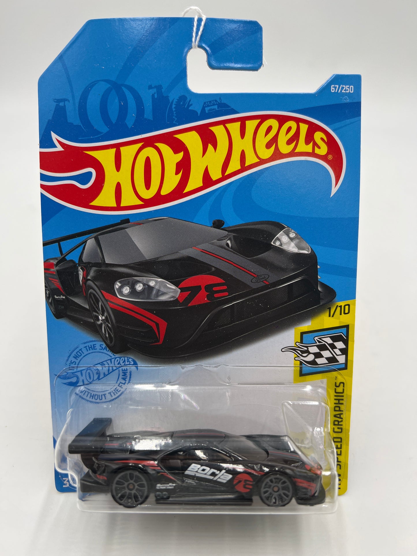 2021 Hot Wheels HW Speed Graphics #67 2016 Ford GT Race Black 33D