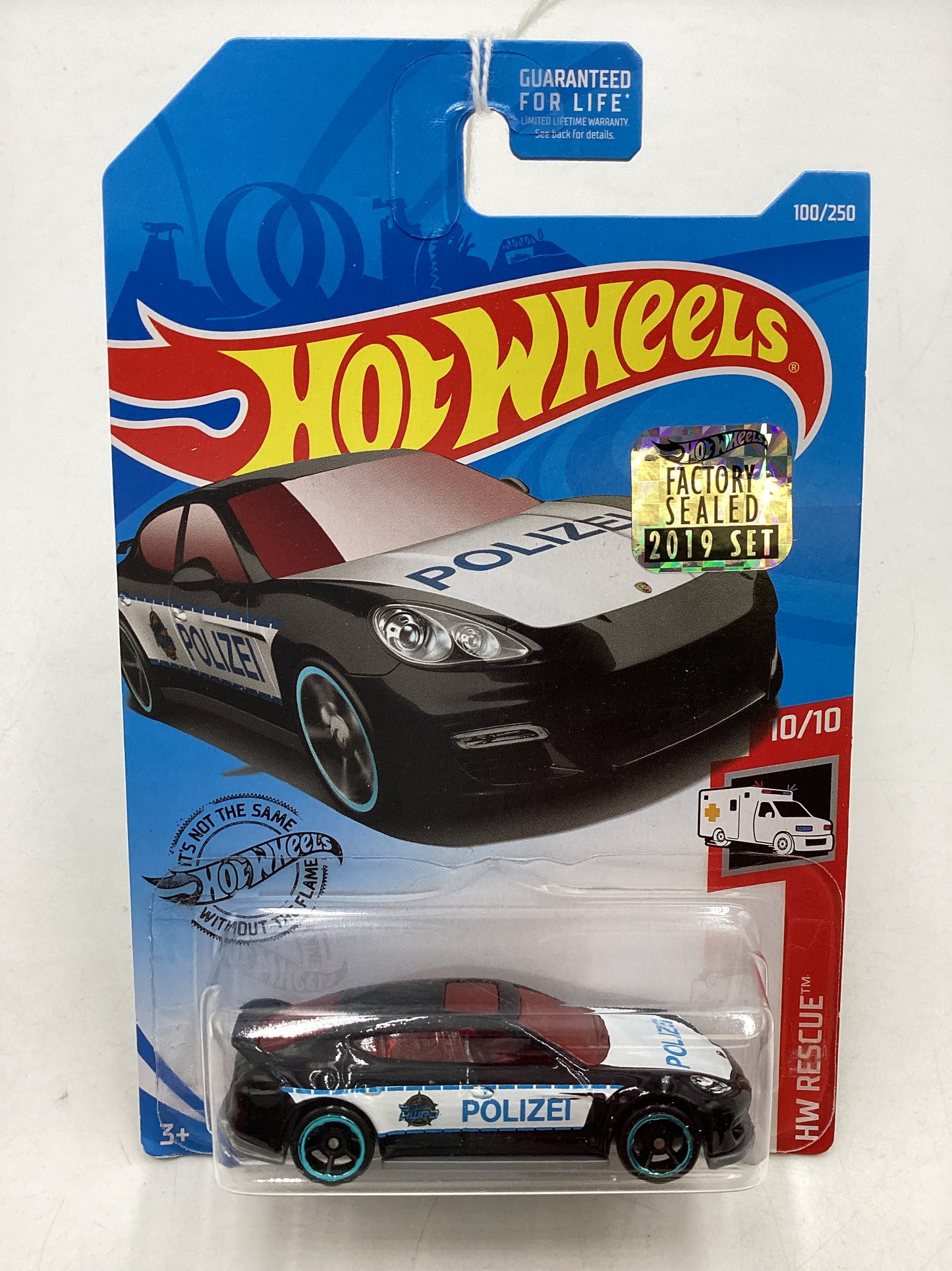 2019 Hot wheels Factory Sealed #100 Porsche Panamera Black 100C