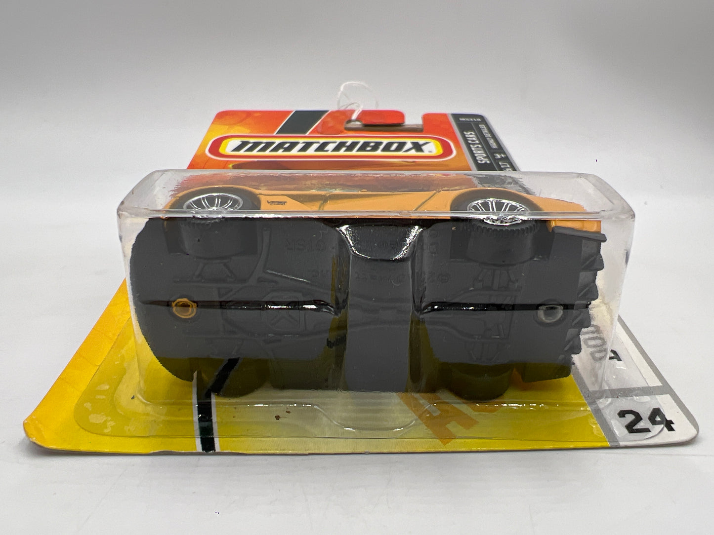 Matchbox Sports Cars #24 Dodge Viper GTS-R Yellow 217F