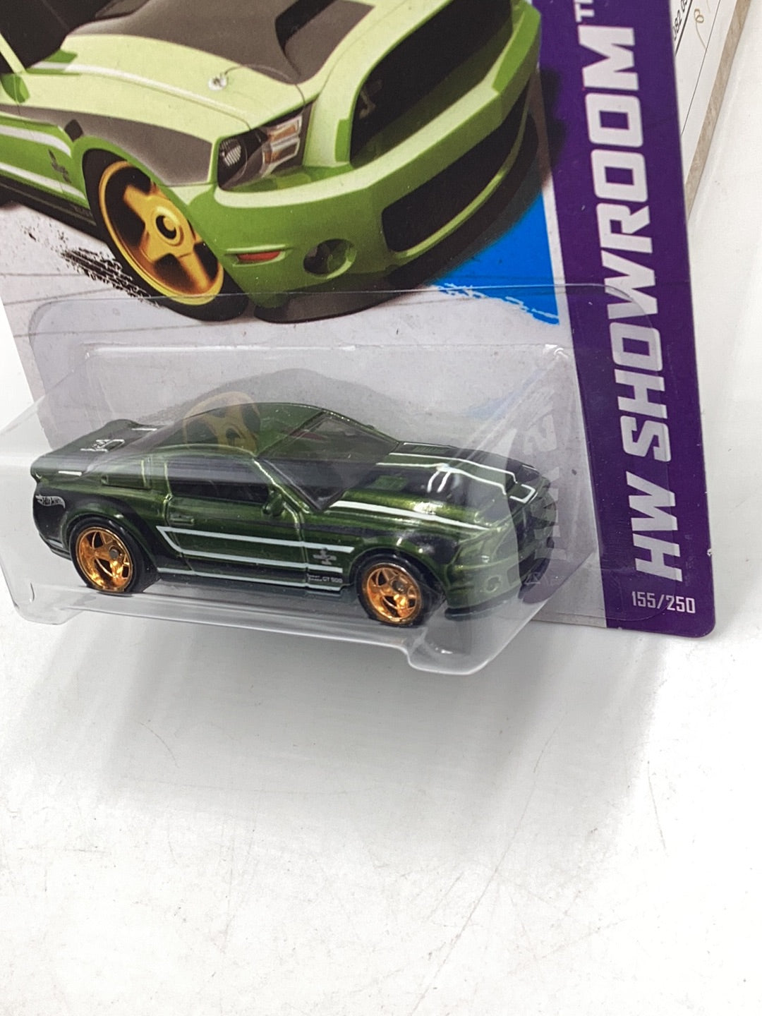 2013 hot wheels super treasure hunt #155 10 Ford Shelby GT500 Supersnake W/Protector