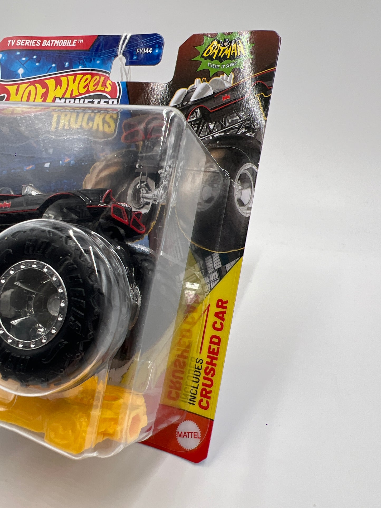 2025 Hot Wheels Monster Trucks Batman TV Series Batmobile Black 134E
