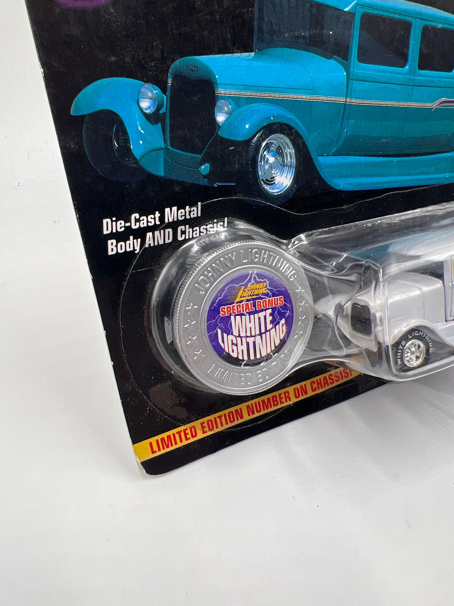 Johnny Lightning White Lightning Chase Hot Rods #296 1929 Crew Cab Ford White