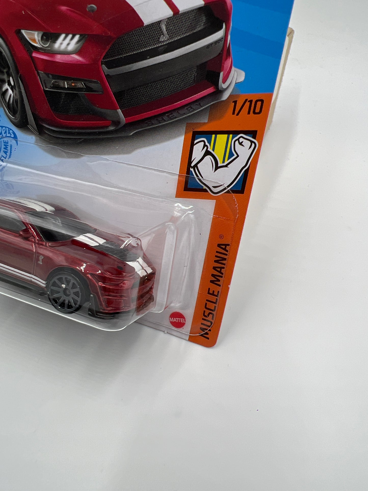 Hot Wheels GameStop Exclusive #248 2020 Ford Mustang Shelby GT500 Red W/Protector