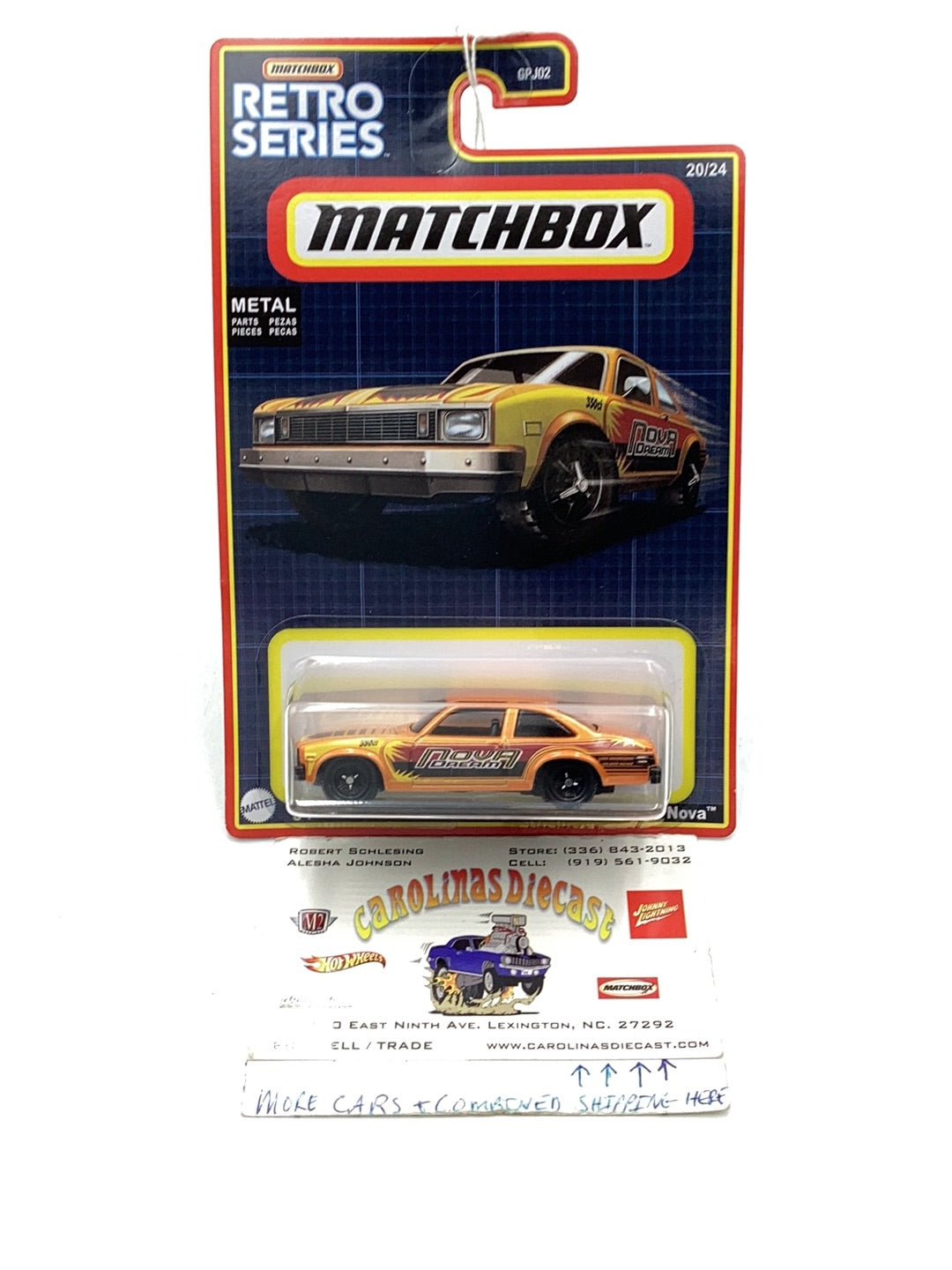 2022 Matchbox Retro Series #20 1979 Chevy Nova Target Exclusive