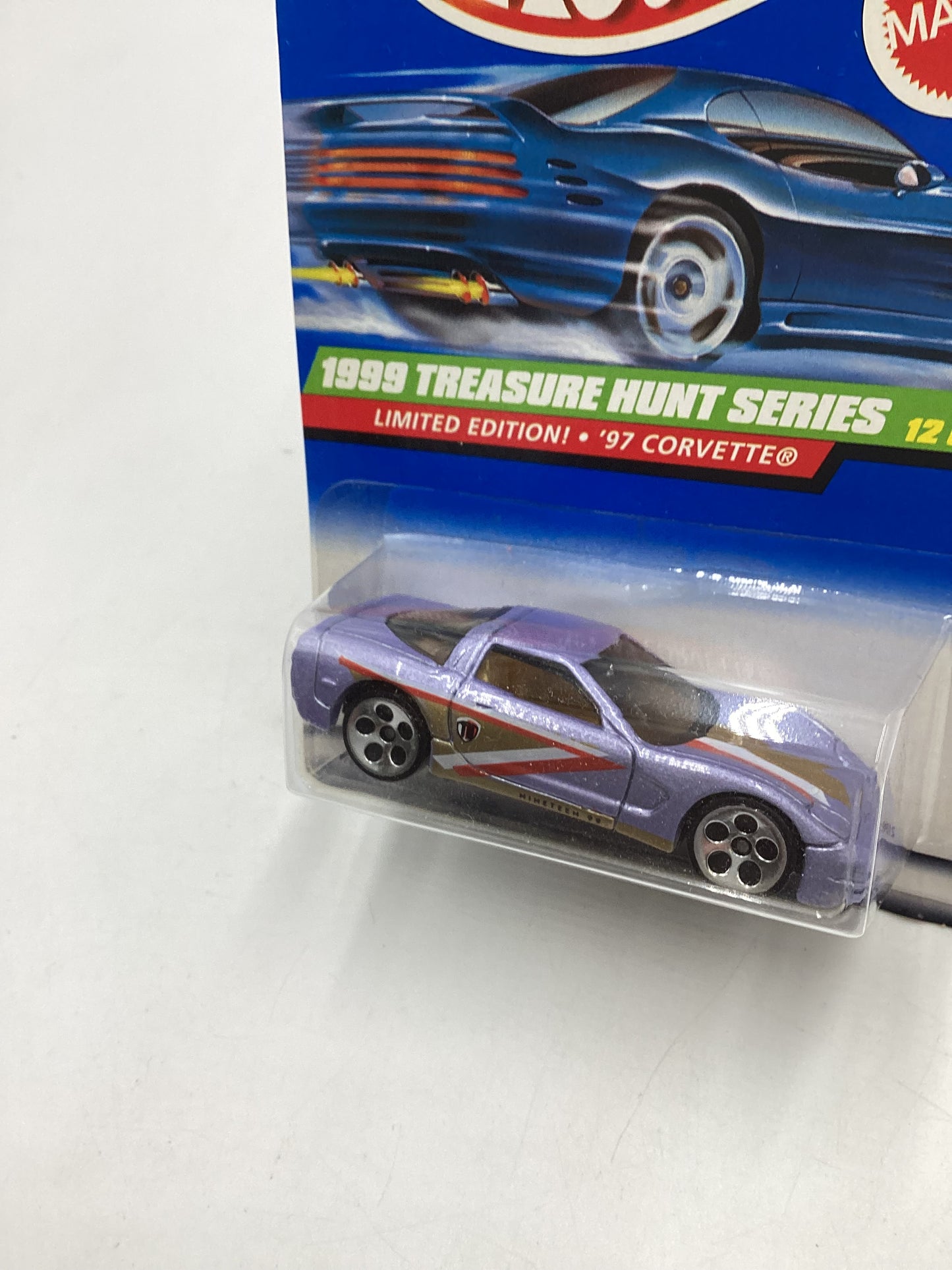 1999 Hot Wheels Treasure Hunt 3/12 97 Corvette #931 275H