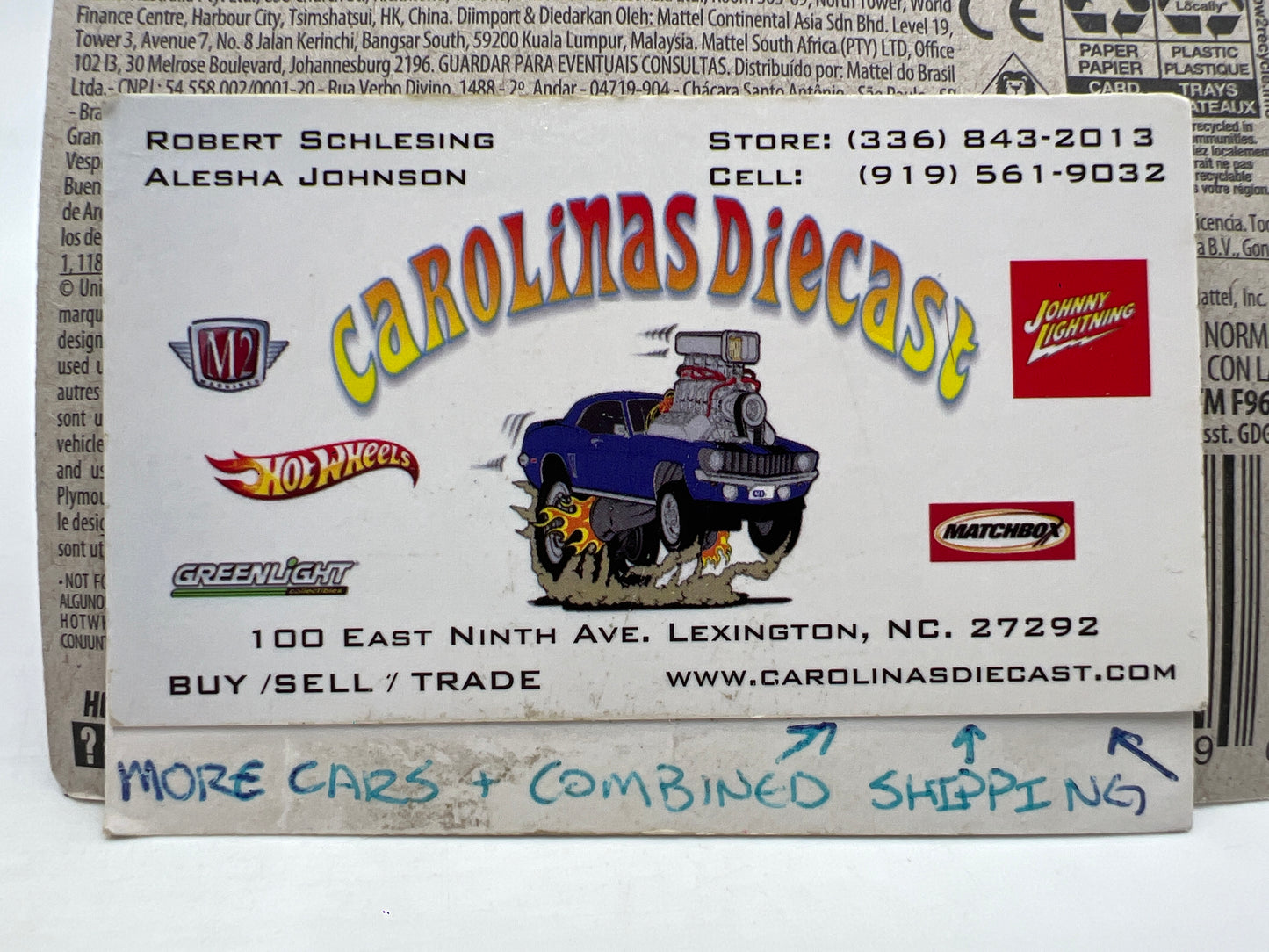 Hot Wheels Fast and Furious #1 Dodge Challenger Drift Car Green/Black