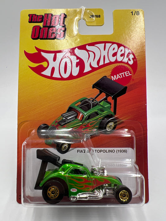 Hot Wheels Target Exclusive The Hot Ones #1 Fiat 500 Topolino 1936 Green 164E