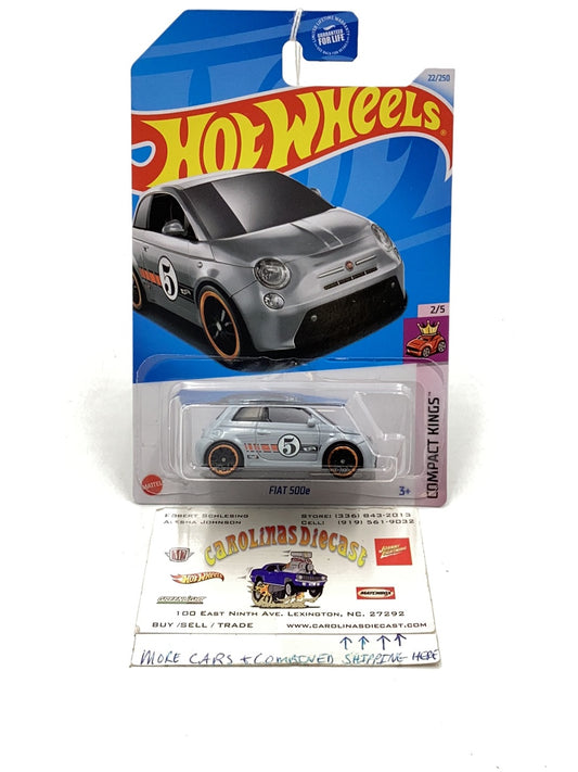 2024 Hot Wheels #22 Fiat 500e 64G