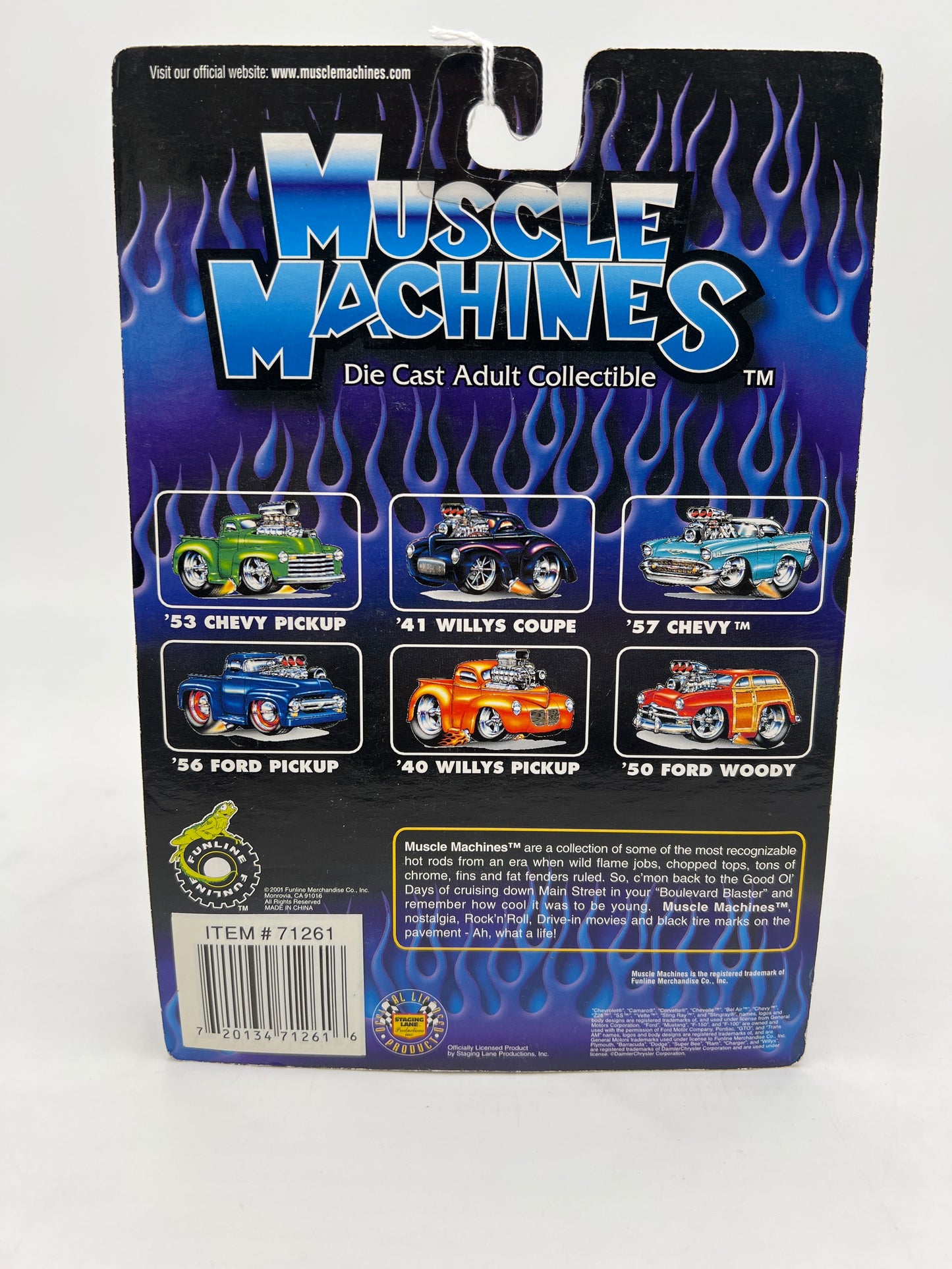 Muscle Machines September 11th, 2001 70 Cuda American Flag 01-98 CHASE Race Version