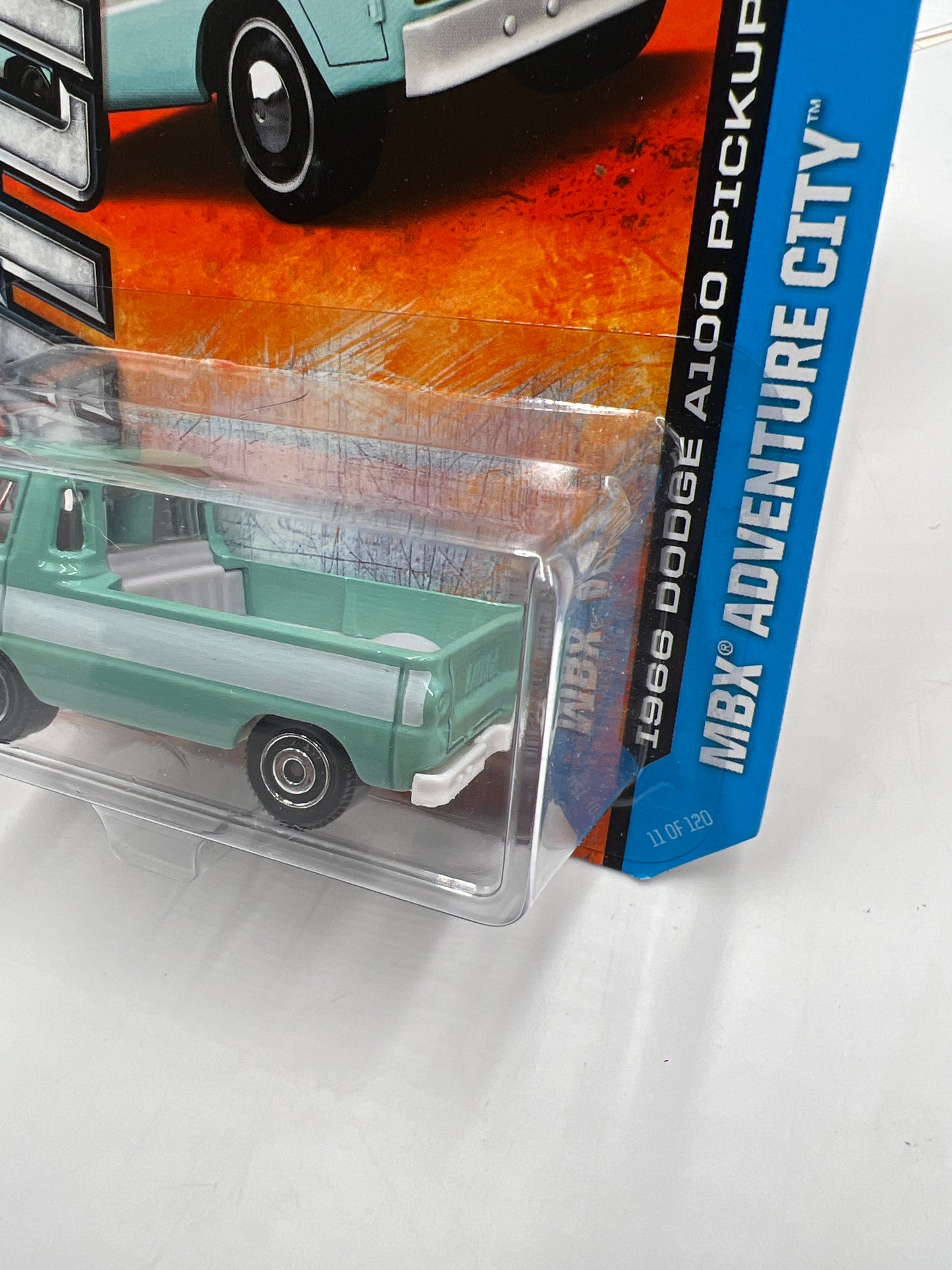 Matchbox MBX Adventure City 1966 Dodge A100 Pickup #11 39H