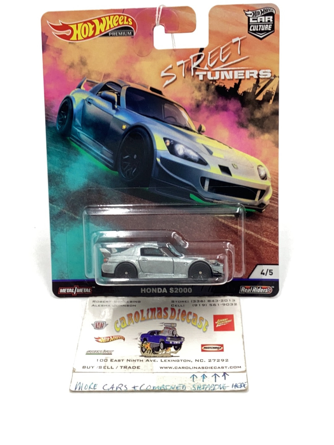 Hot wheels car culture Street Tuners #4 Honda S2000