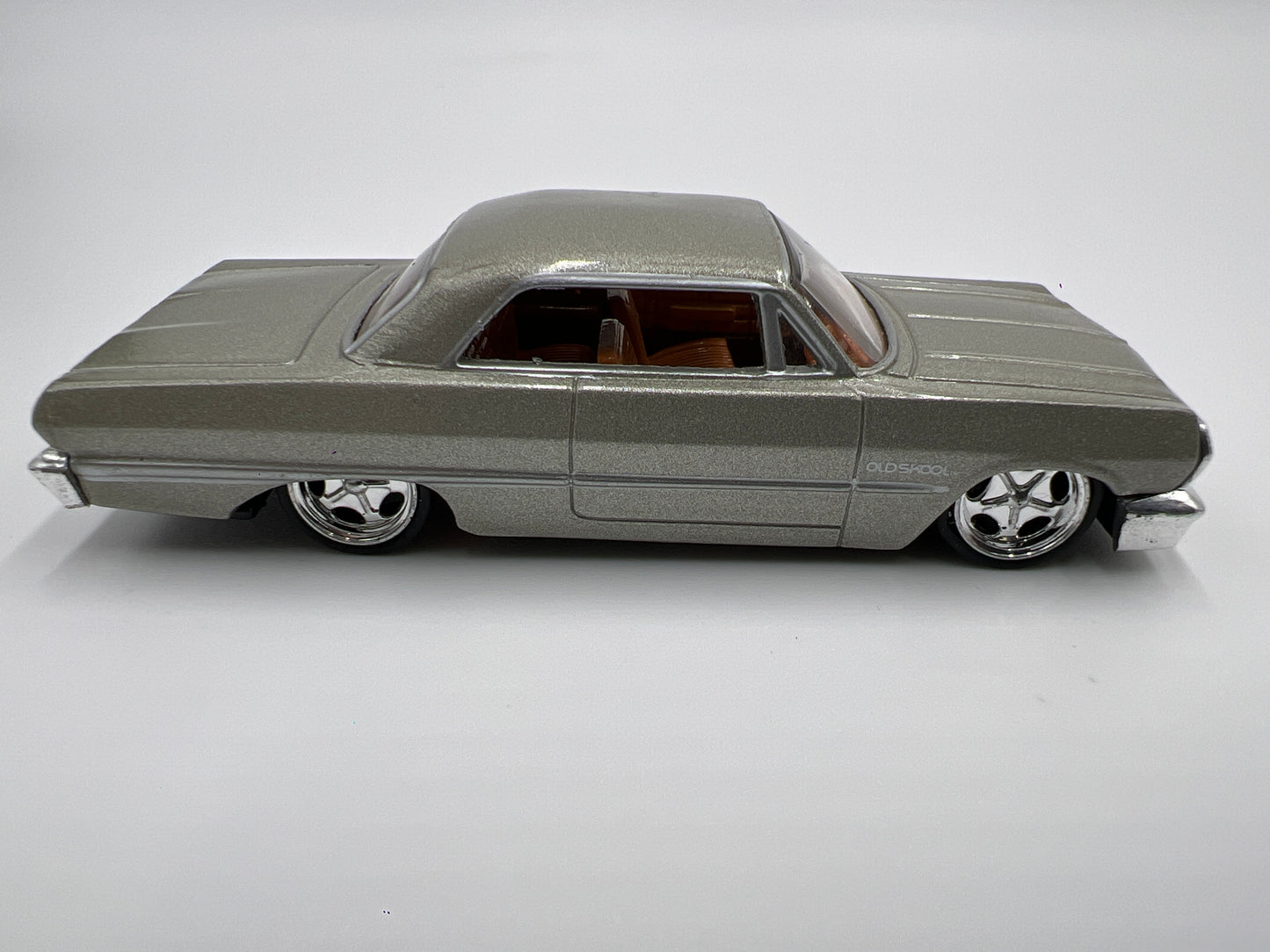 Jada Toys Dub City 1963 Chevrolet Impala Silver Loose