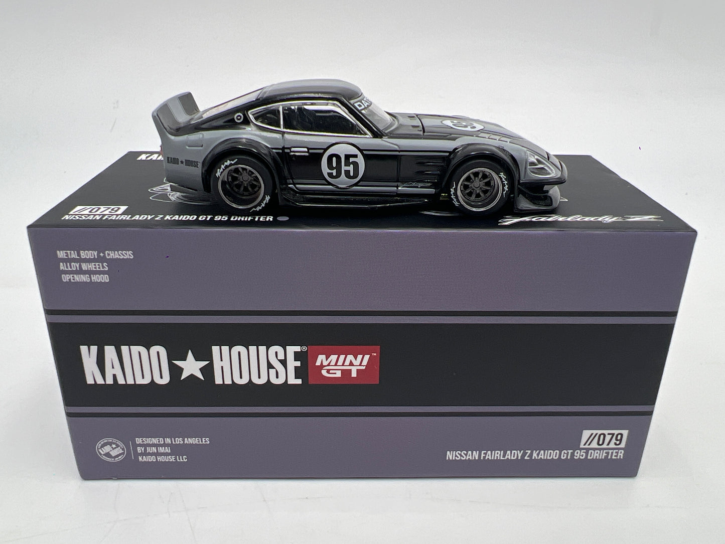 Mini GT x Kaido House #079 Nissan Fairlady Z Kaido GT 95 Drifter