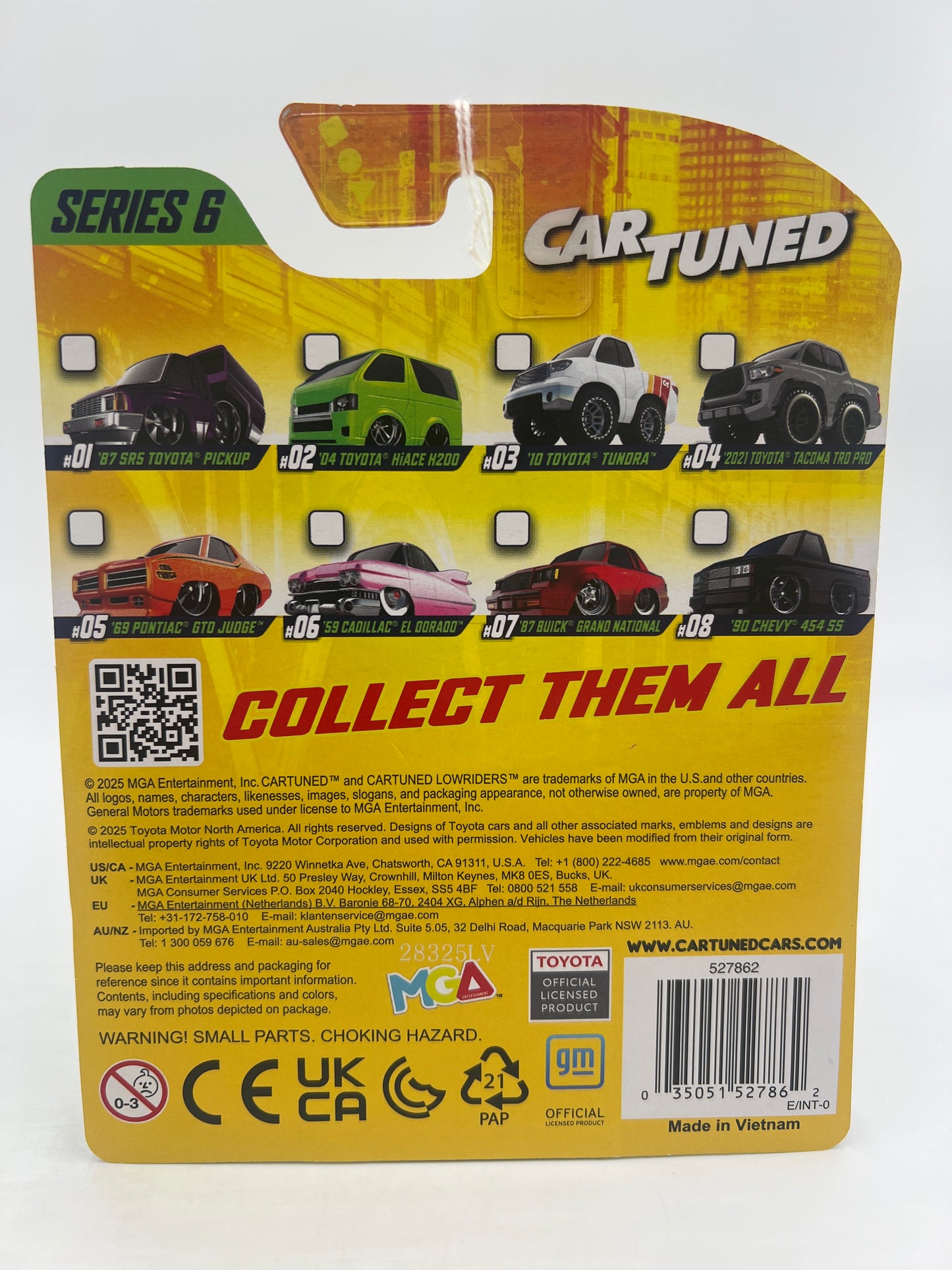 2025 MGA Car Tuned Series 6 #2 04 Toyota HiAce H200 Green 179B