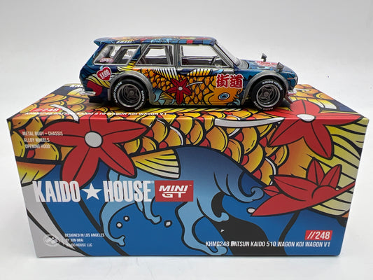 Mini GT x Kaido House #248 CHASE Datsun Kaido 510 Wagon Koi Wagon V1