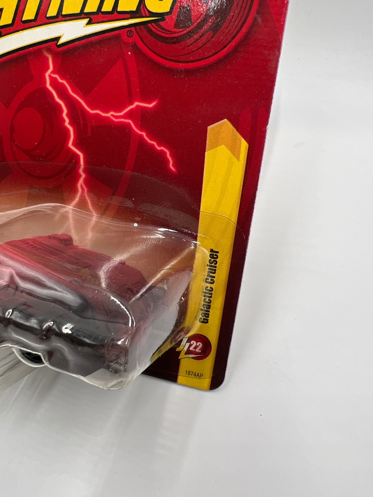 Johnny Lightning Small Card Galactic Cruiser W/Protector
