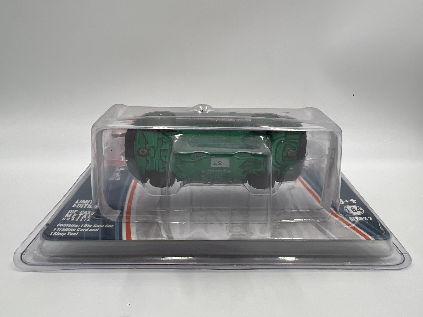 Greenlight VHTF GL Muscle Series 2 2010 Ford Shelby GT500 Silver W/Shop Tool