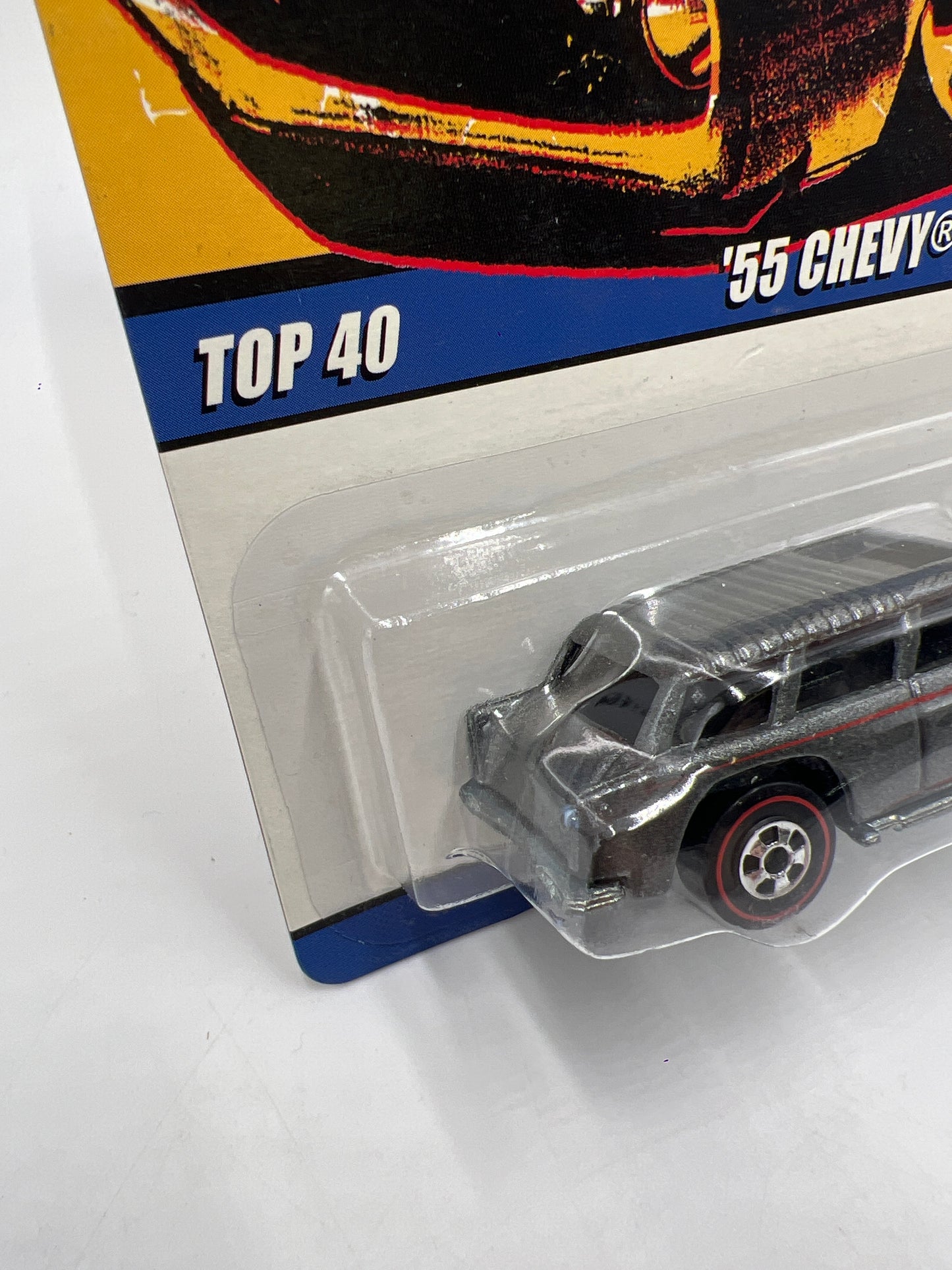 Hot Wheels Since 68 Top 40 #20 55 Chevy Nomad Gray