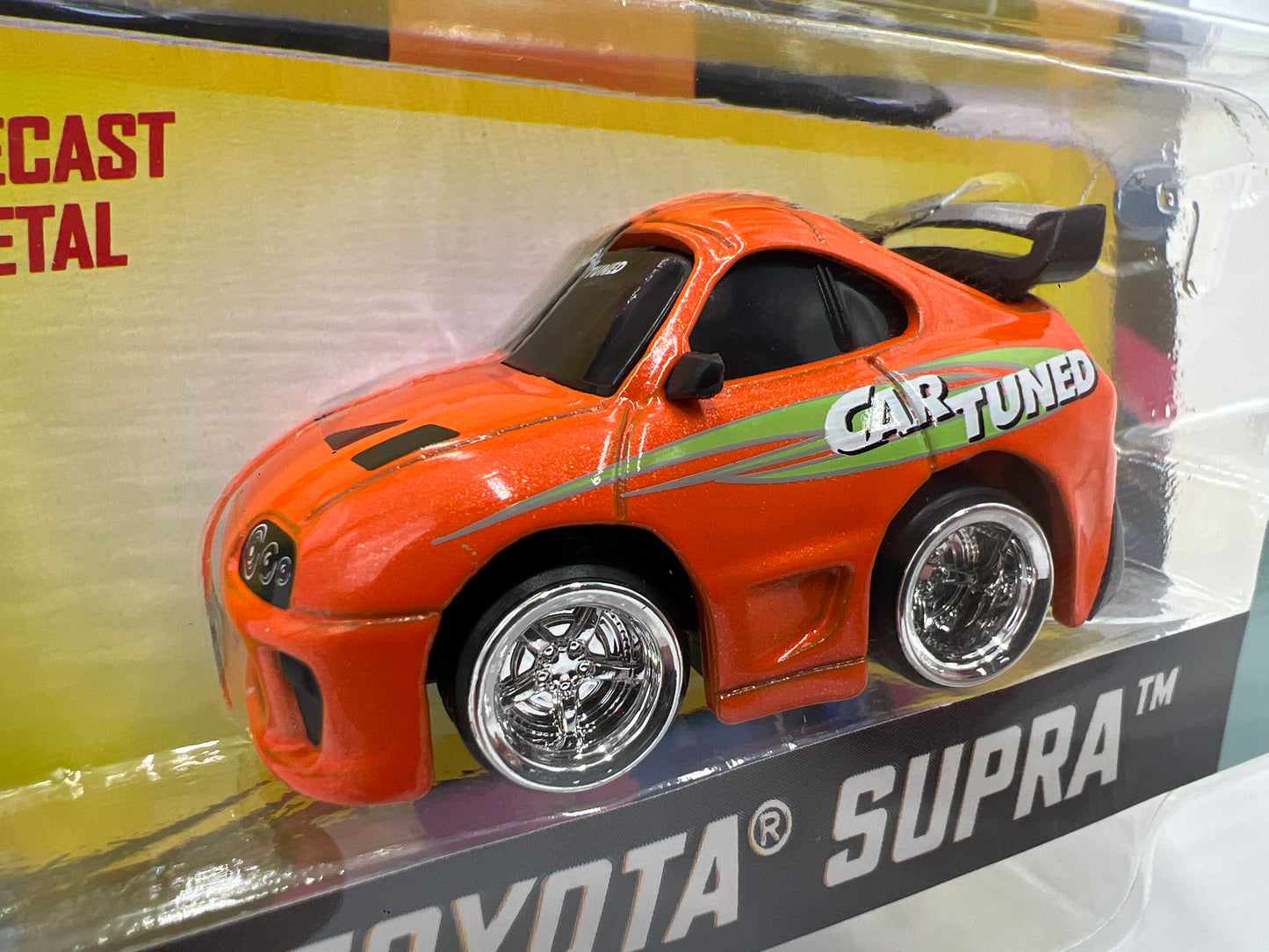 2025 MGA Car Tuned JDM Series 1 #2 93 Toyota Supra Orange 180B