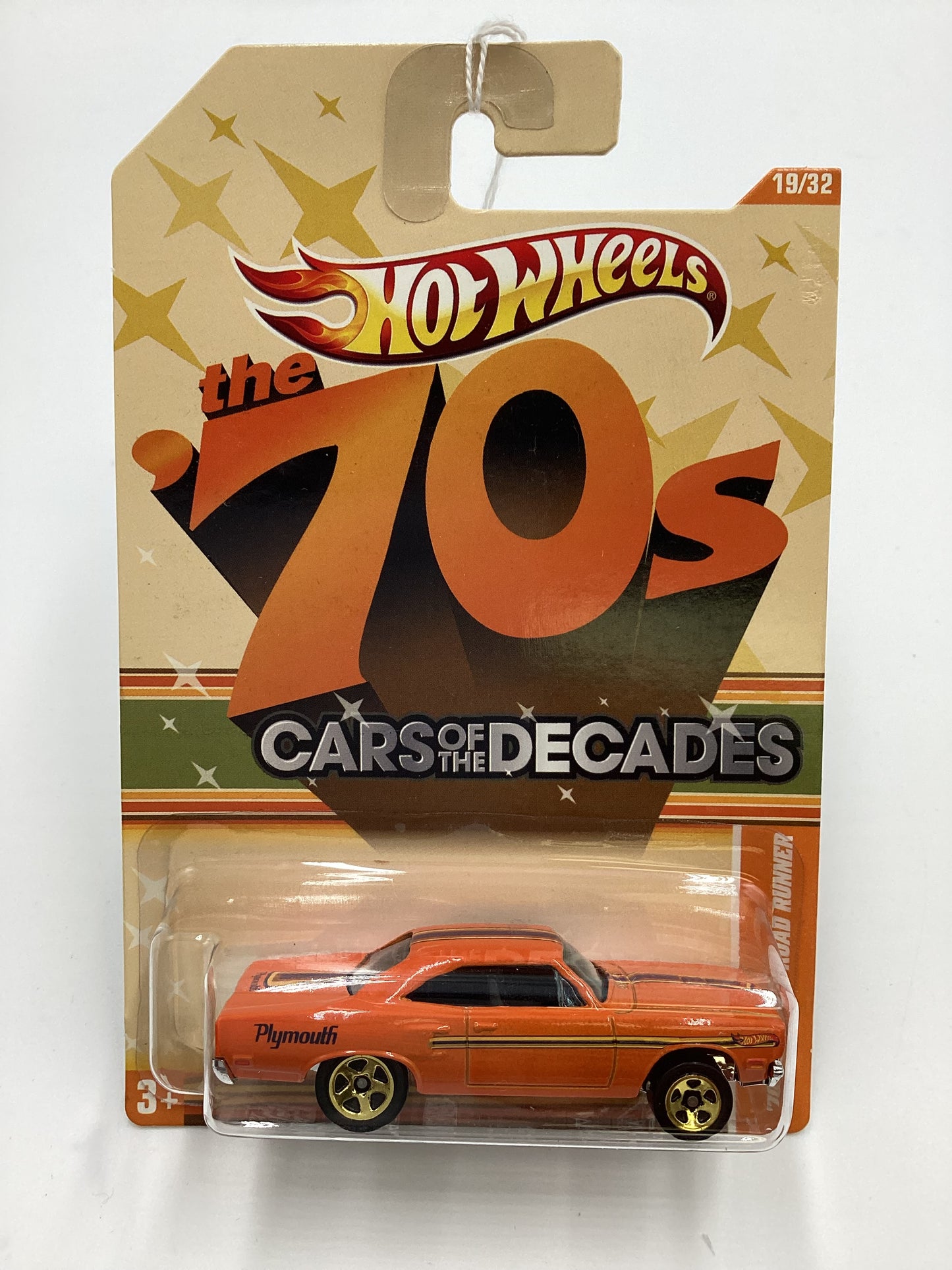 2011 Hot Wheels Cars of the Decades The 70s #19 70 Plymouth Road Runner Orange