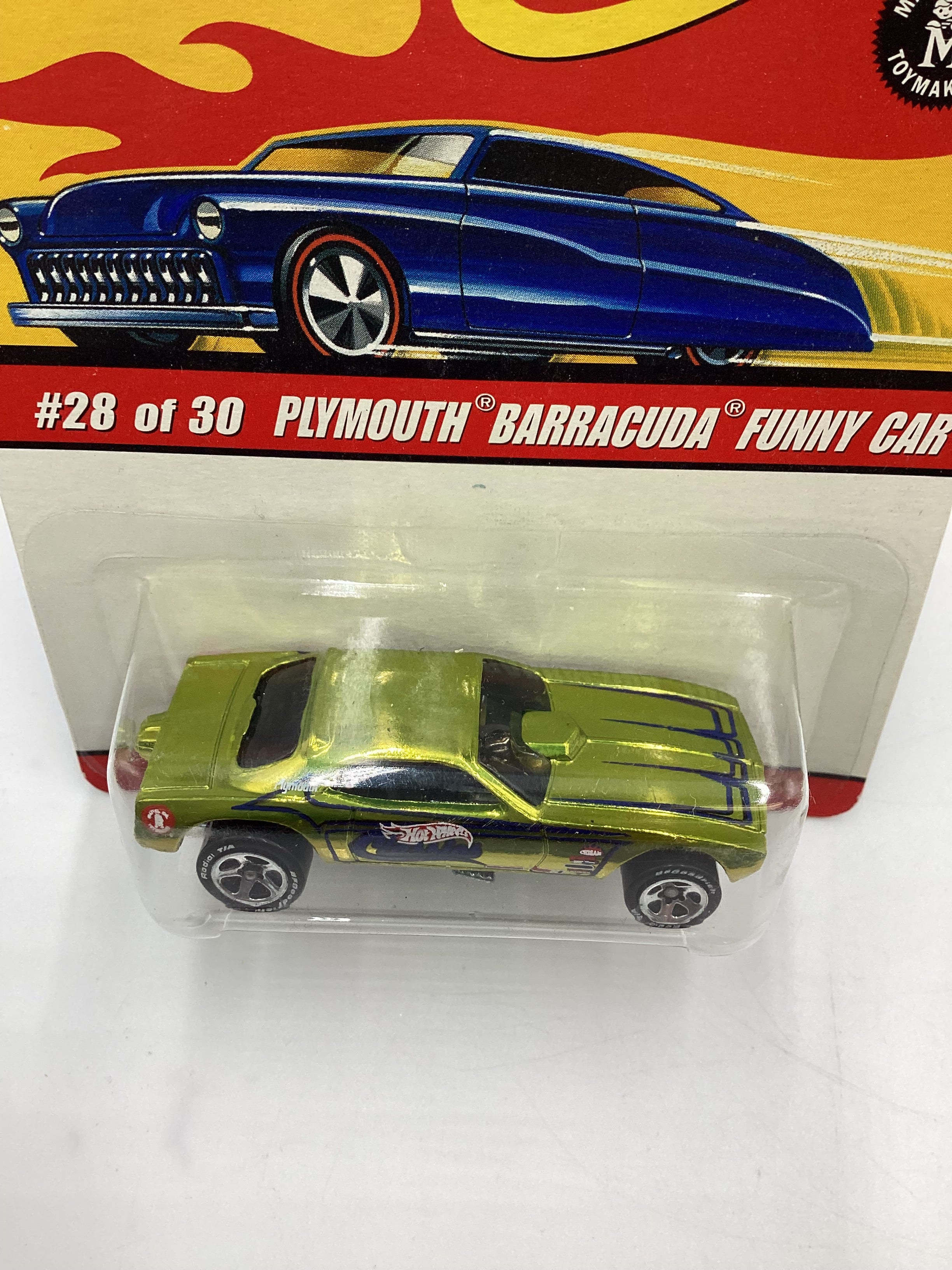 Hot Wheels Classics Series 2 #28 Snake Plymouth Barracuda Funny