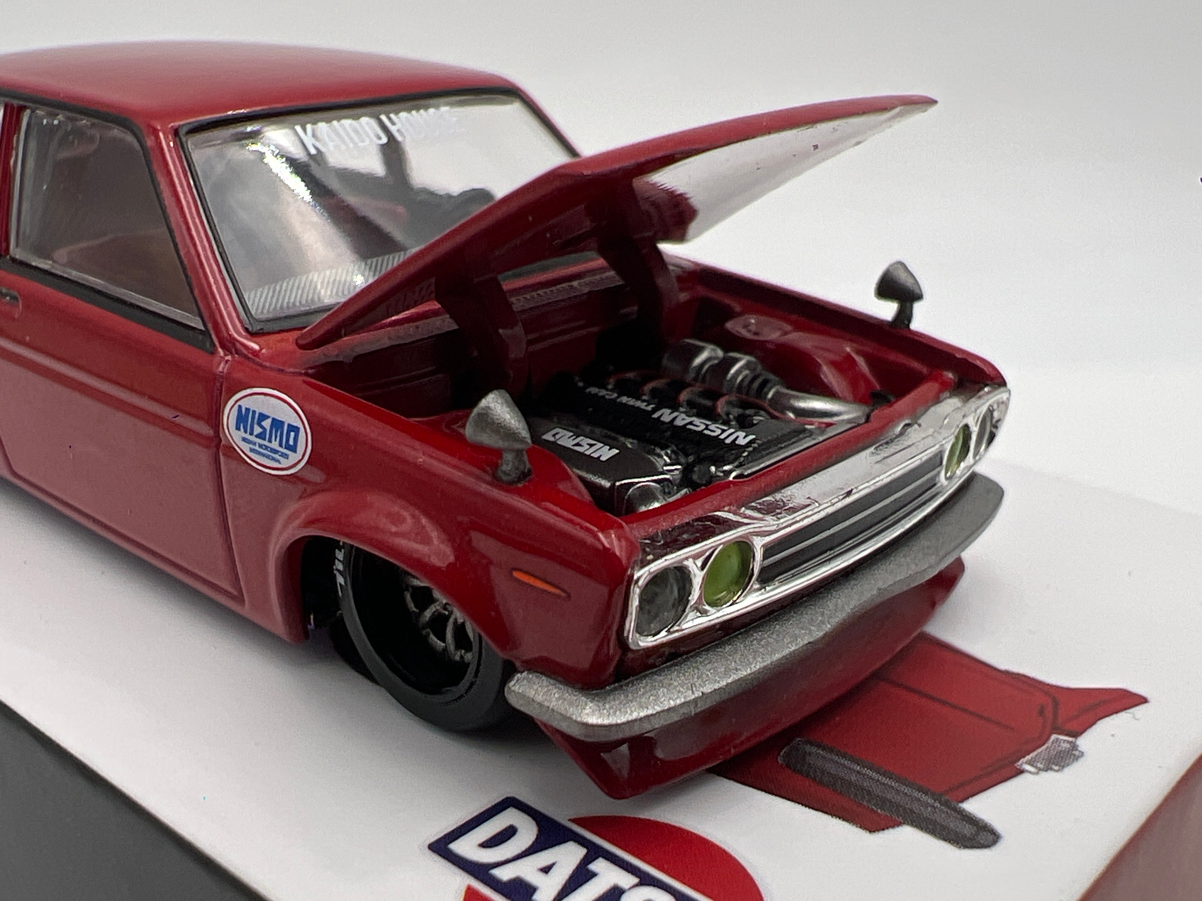 Mini GT Kaido House #229 Datsun 510 Street Nismo V3 Red