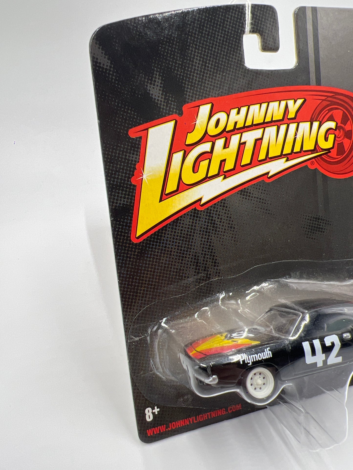 Johnny Lightning 1970 Plymouth Cuda 340 #42 Black 227F