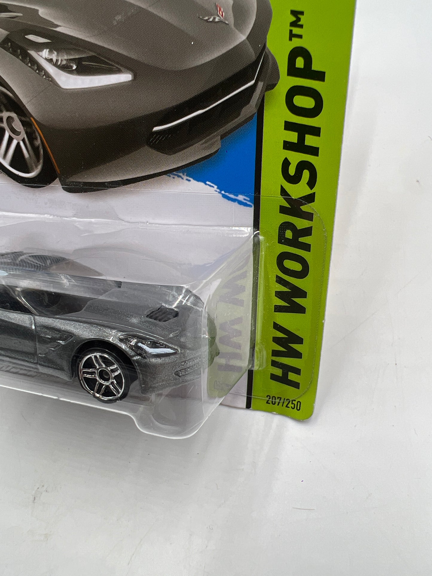 2014 Hot Wheels Workshop #207 2014 Corvette Stingray Gray 15E