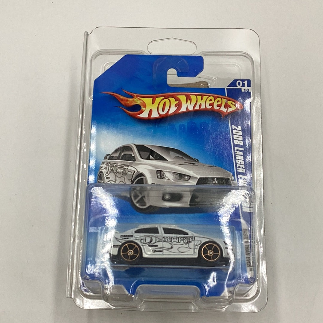 2009 Hot wheels #127 2008 Lancer Evolution Walmart exclusive FTE