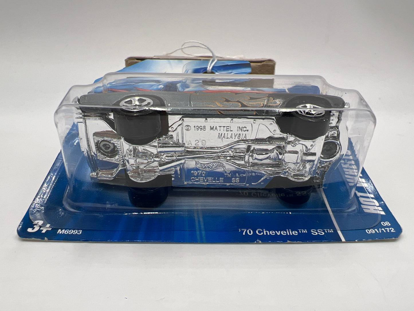 2008 Hot Wheels HW Stars #91 Short Card 70 Chevelle SS Gray 1C