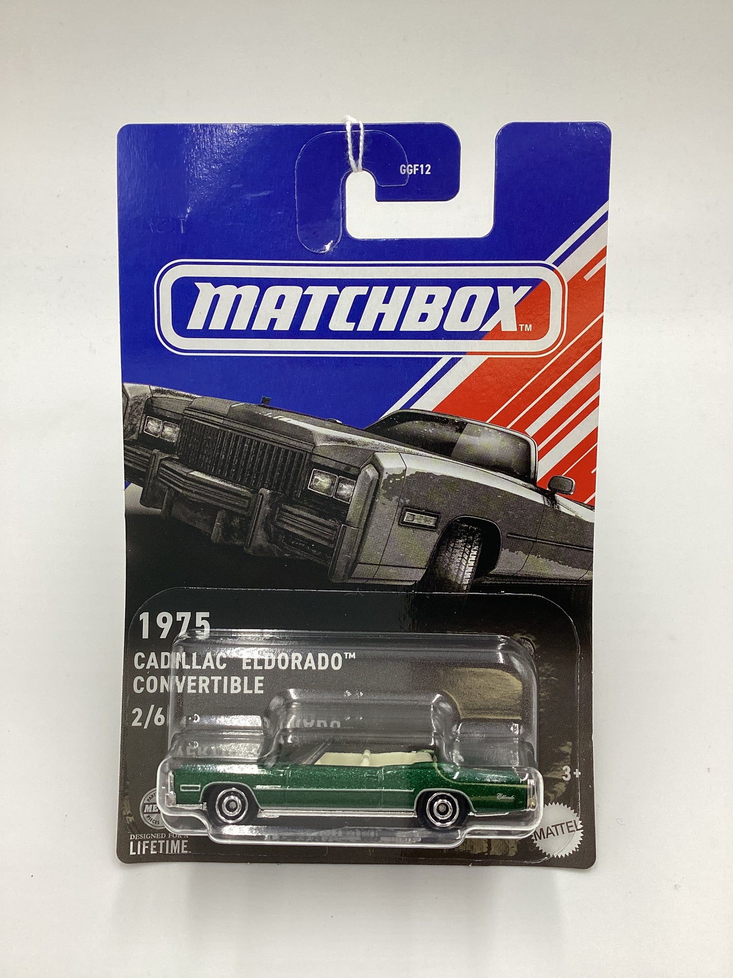 2024 Matchbox American Convertibles #2 1975 Cadillac Eldorado Convertible Green CC6
