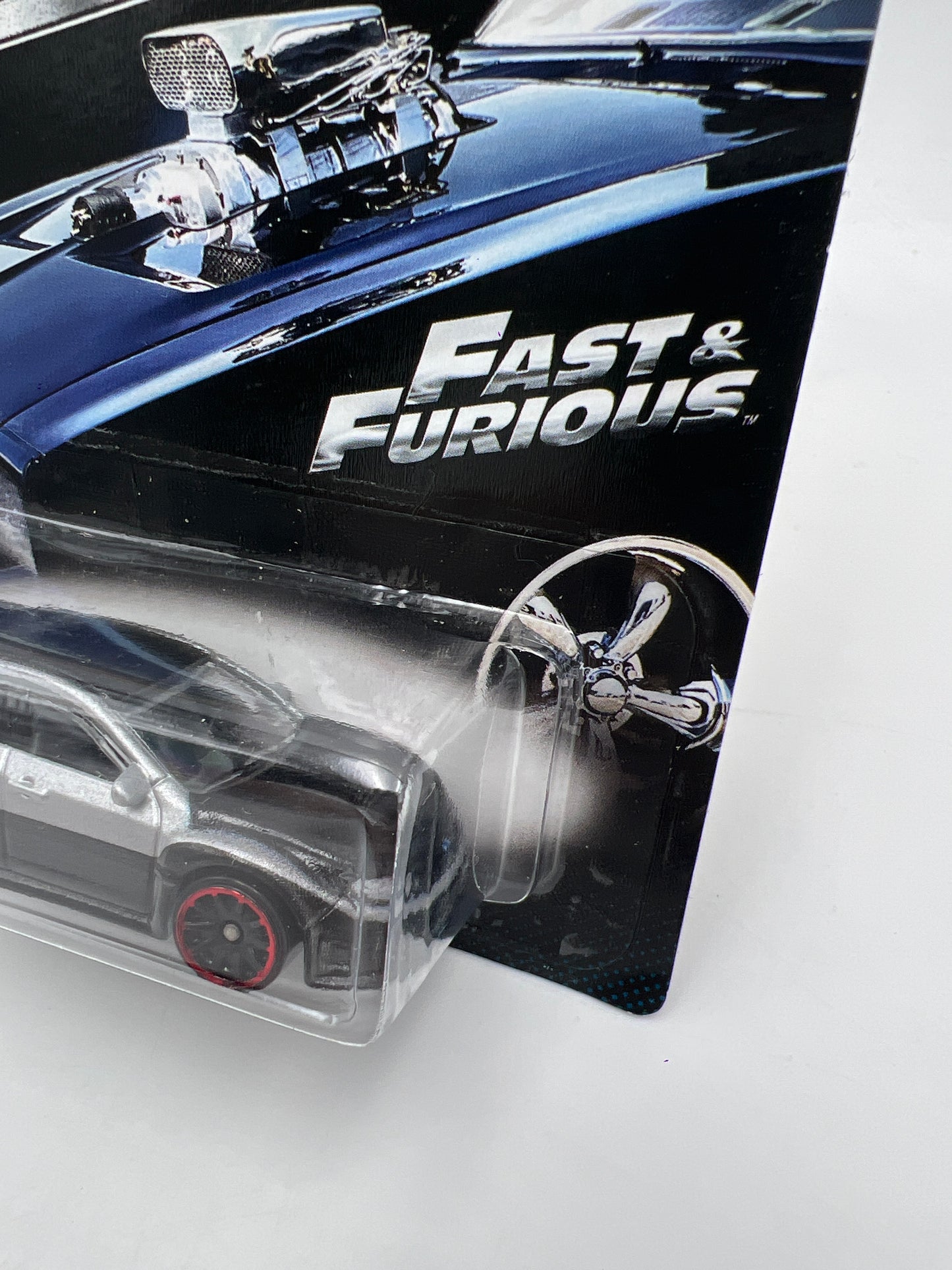 Hot Wheels Fast And Furious #7 Subaru WRX STI Black/Silver W/Protector