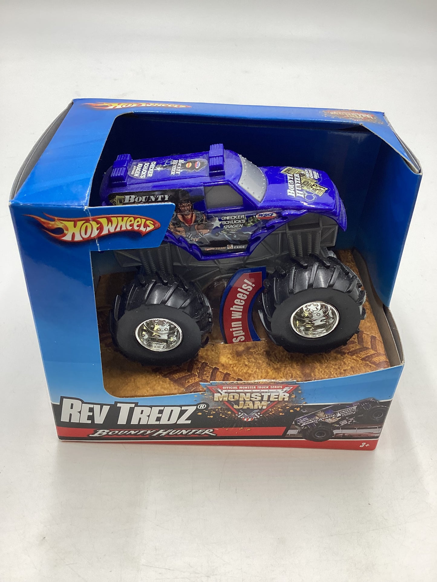 Hot Wheels Monster Jam Rev Tredz Bounty Hunter