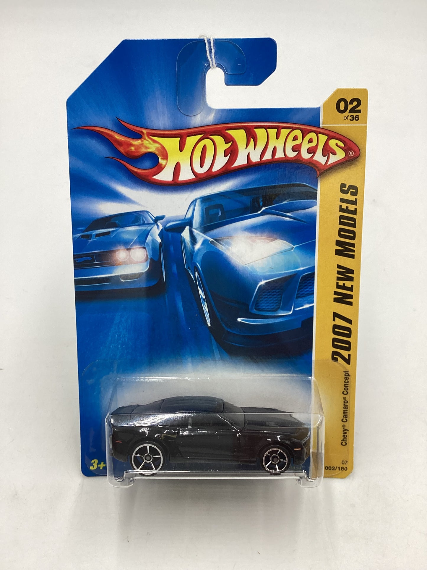 2007 Hot wheels New Models #002 Chevy Camaro Concept Black 17F