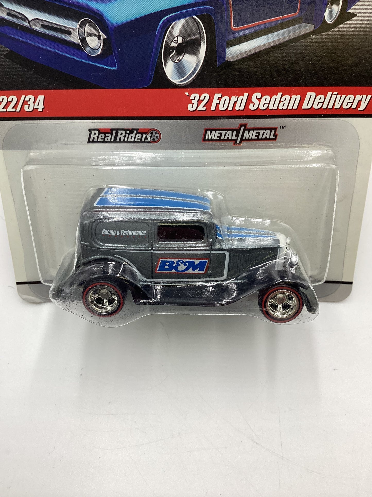 Hot Wheels Premium Delivery #22 B&M 32 Ford Sedan Delivery Silver 245N