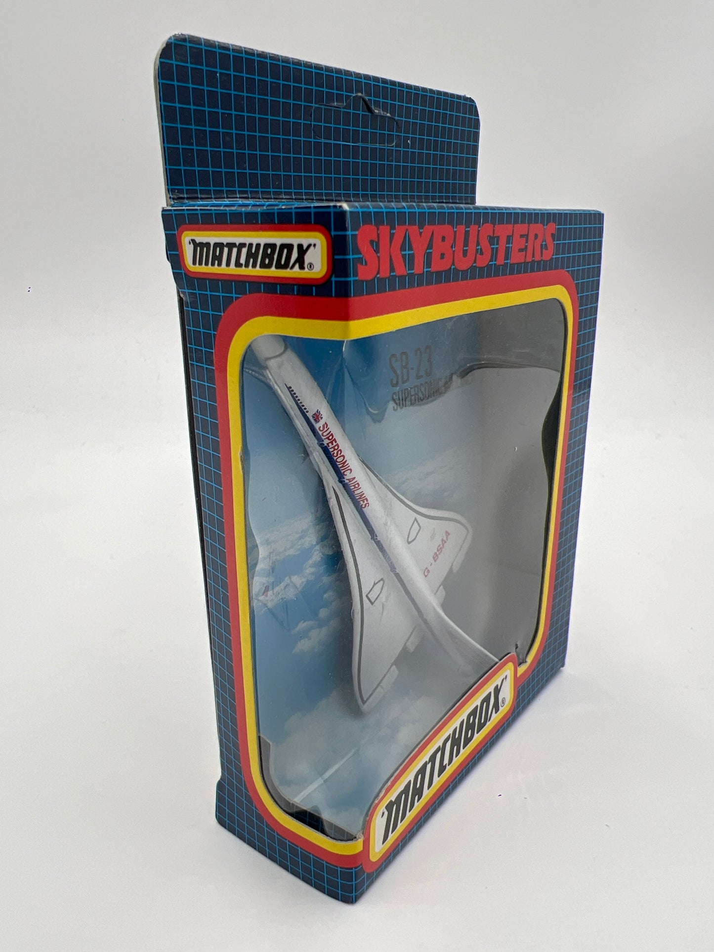 Matchbox Skybusters SB-23 Supersonic Airliner White