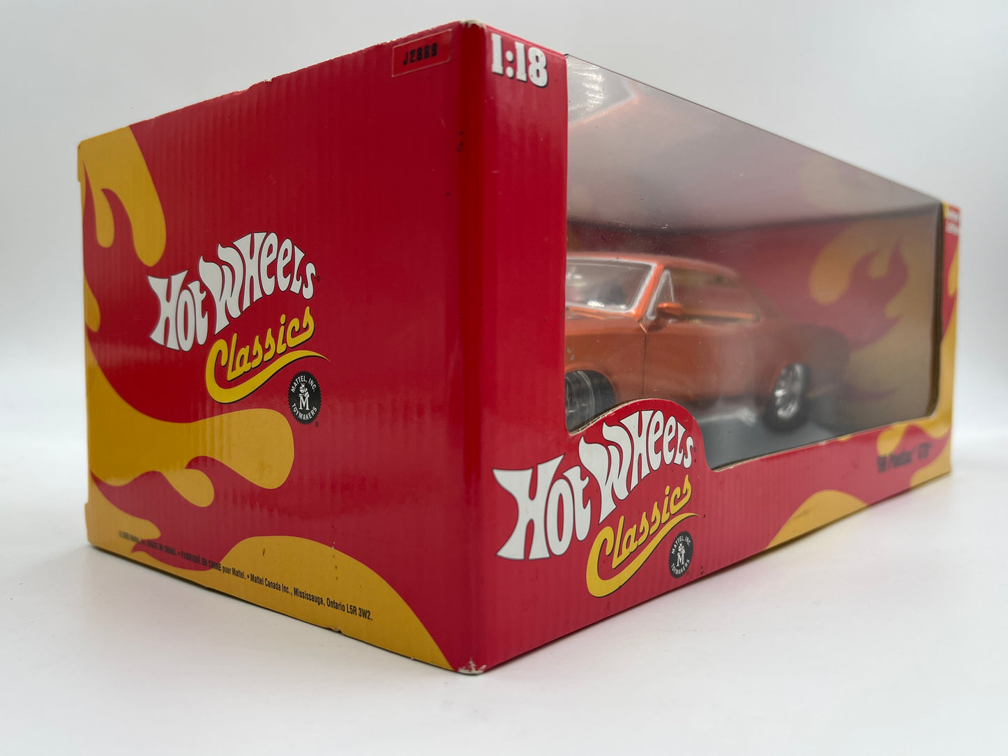 Hot Wheels 1:18 Classics Limited Edition 66 Pontiac GTO Orange