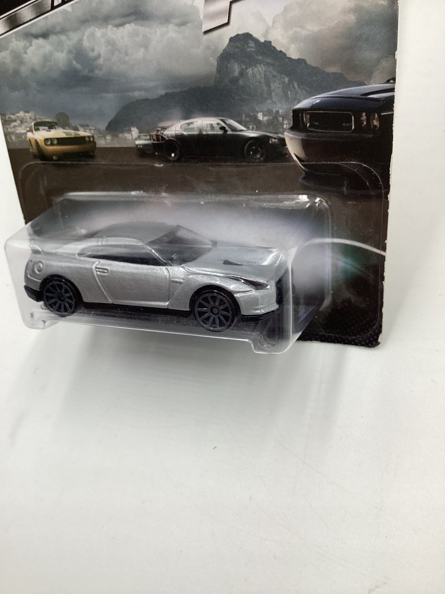 2013 Hot Wheels Fast and Furious #6 2009 Nissan GT-R Silver Card Not Perfect 73F