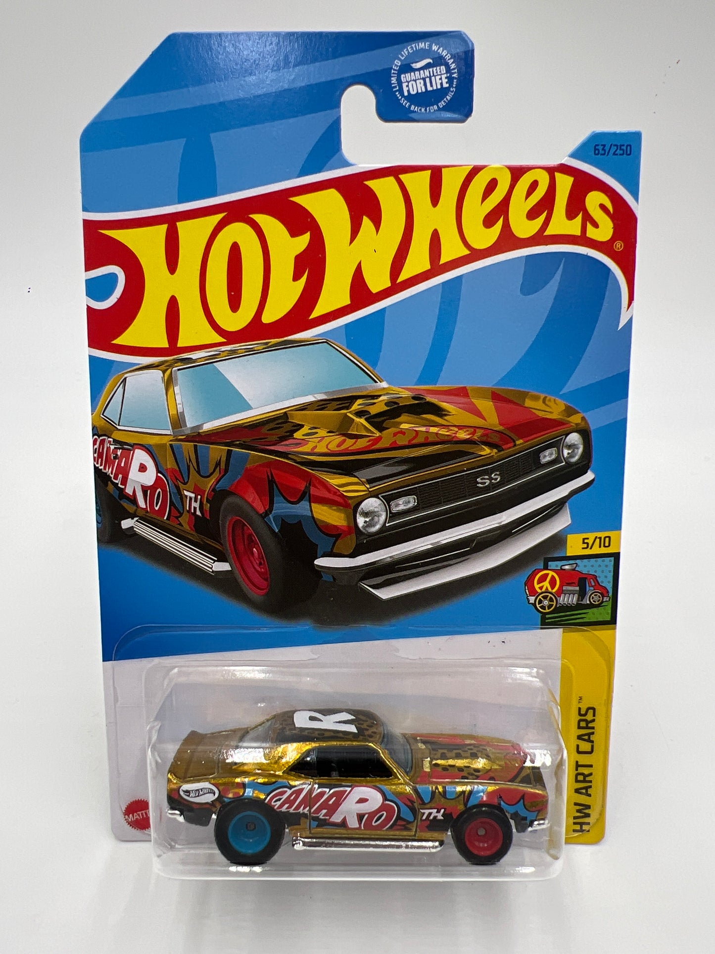 2023 Hot Wheels Super Treasure Hunt #63 68 Copo Camaro W/ Protector