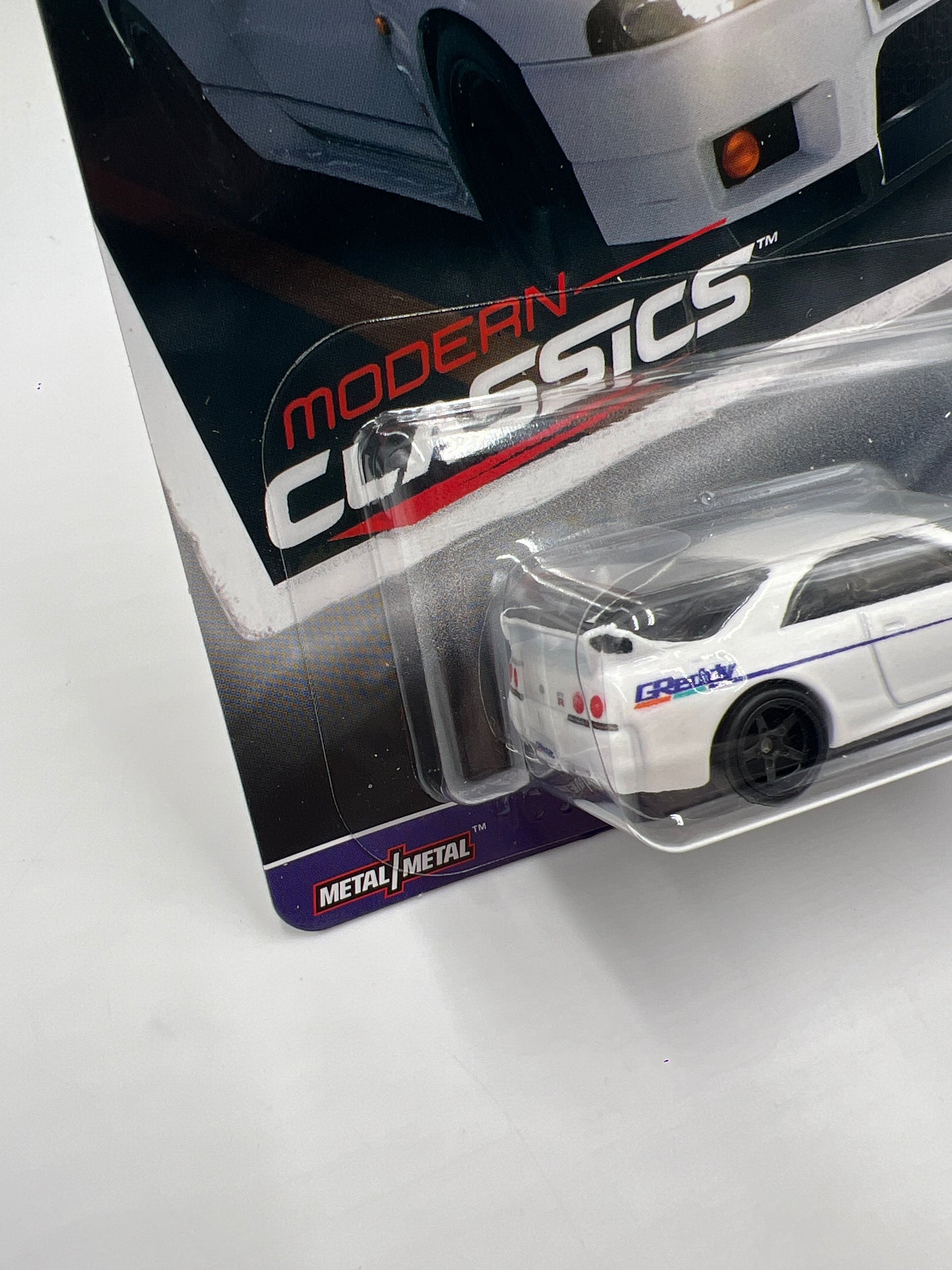 Hot Wheels Premium Modern Classics #4 Nissan Skyline GT-R BCNR33 White GReddy 241G