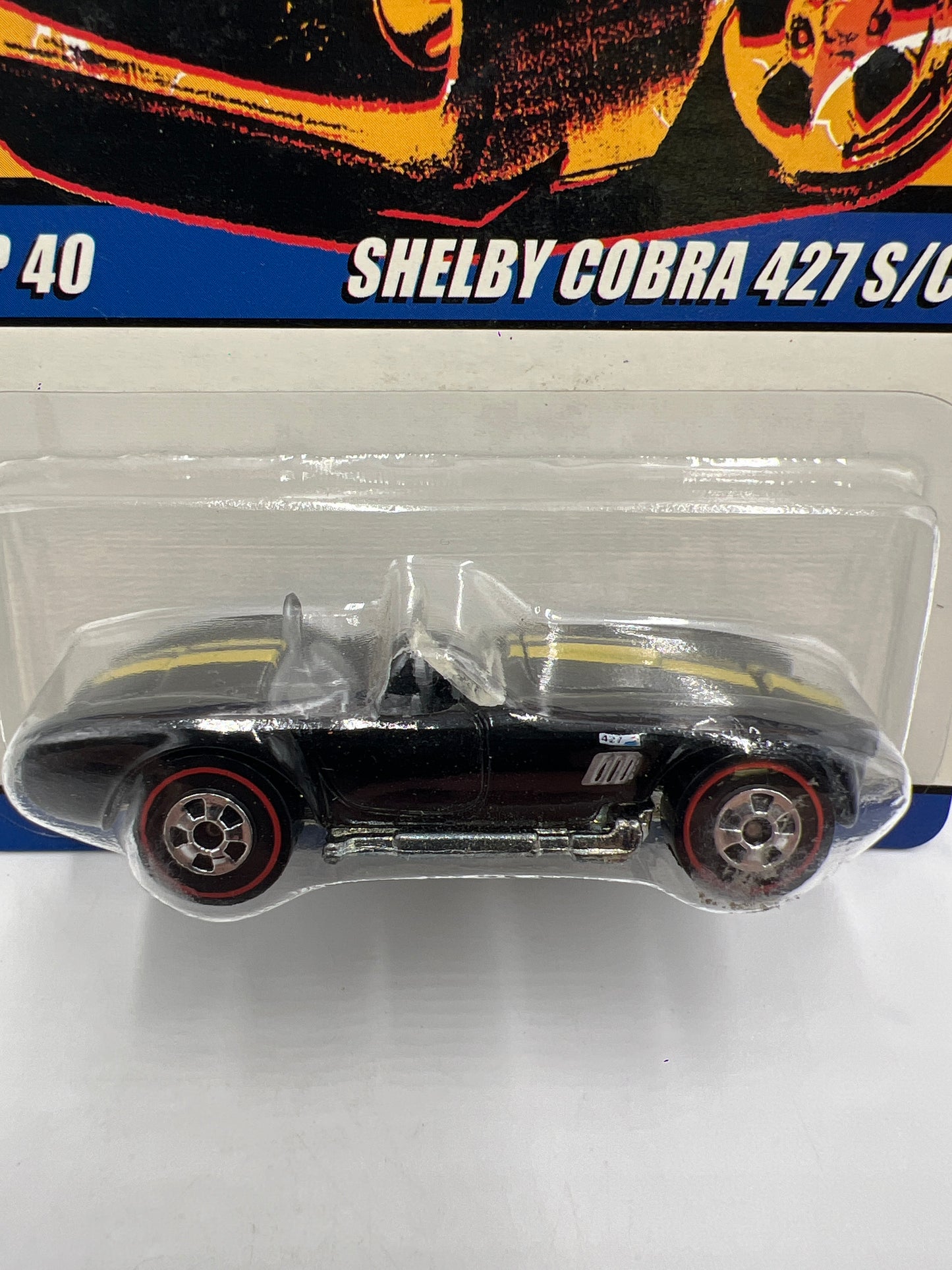 Hot Wheels Since 68 Top 40 #30 Shelby Cobra 427 S/C Black