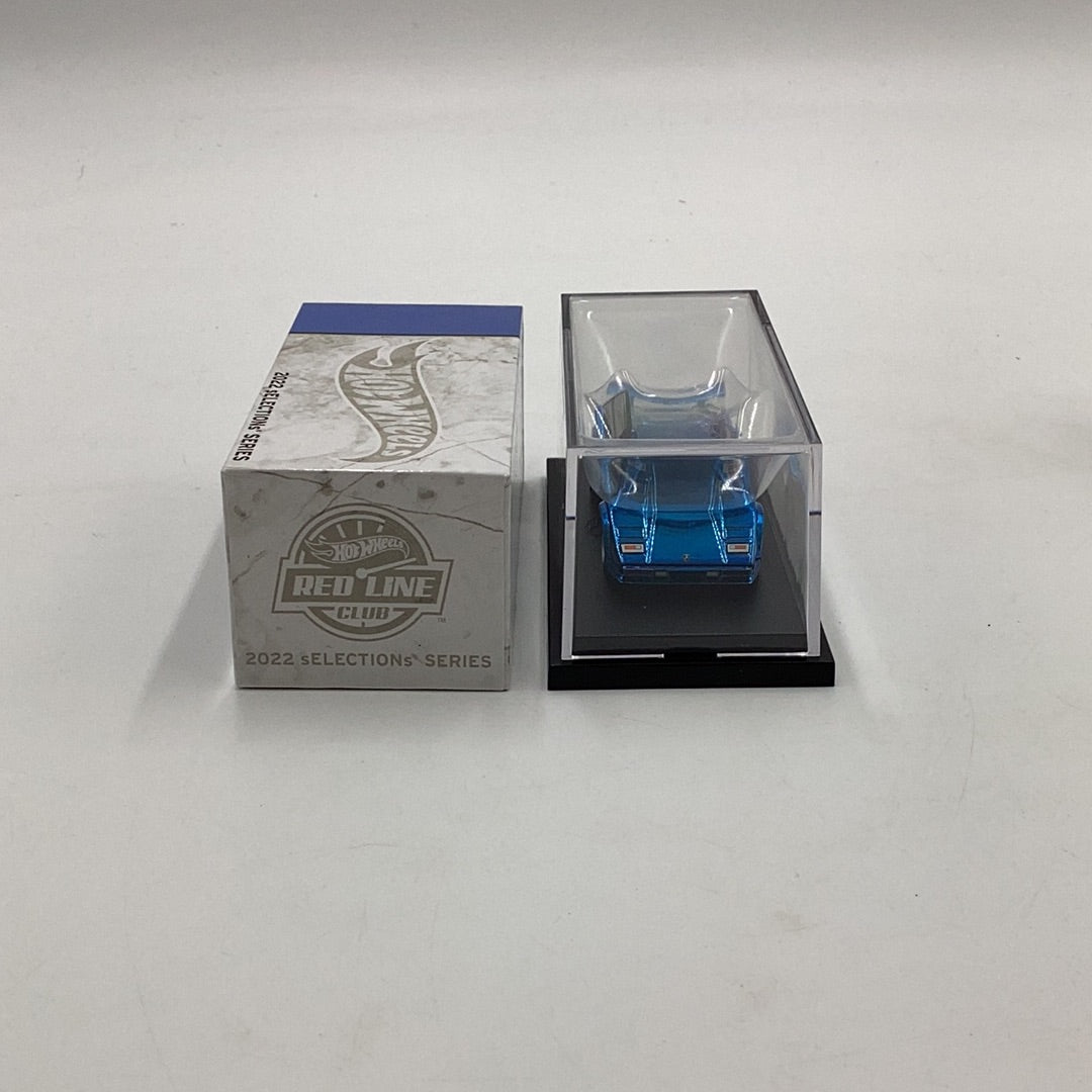 2022 Hot Wheels RLC sELECTIONs ‘82 Lamborghini Countach LP500S Blue