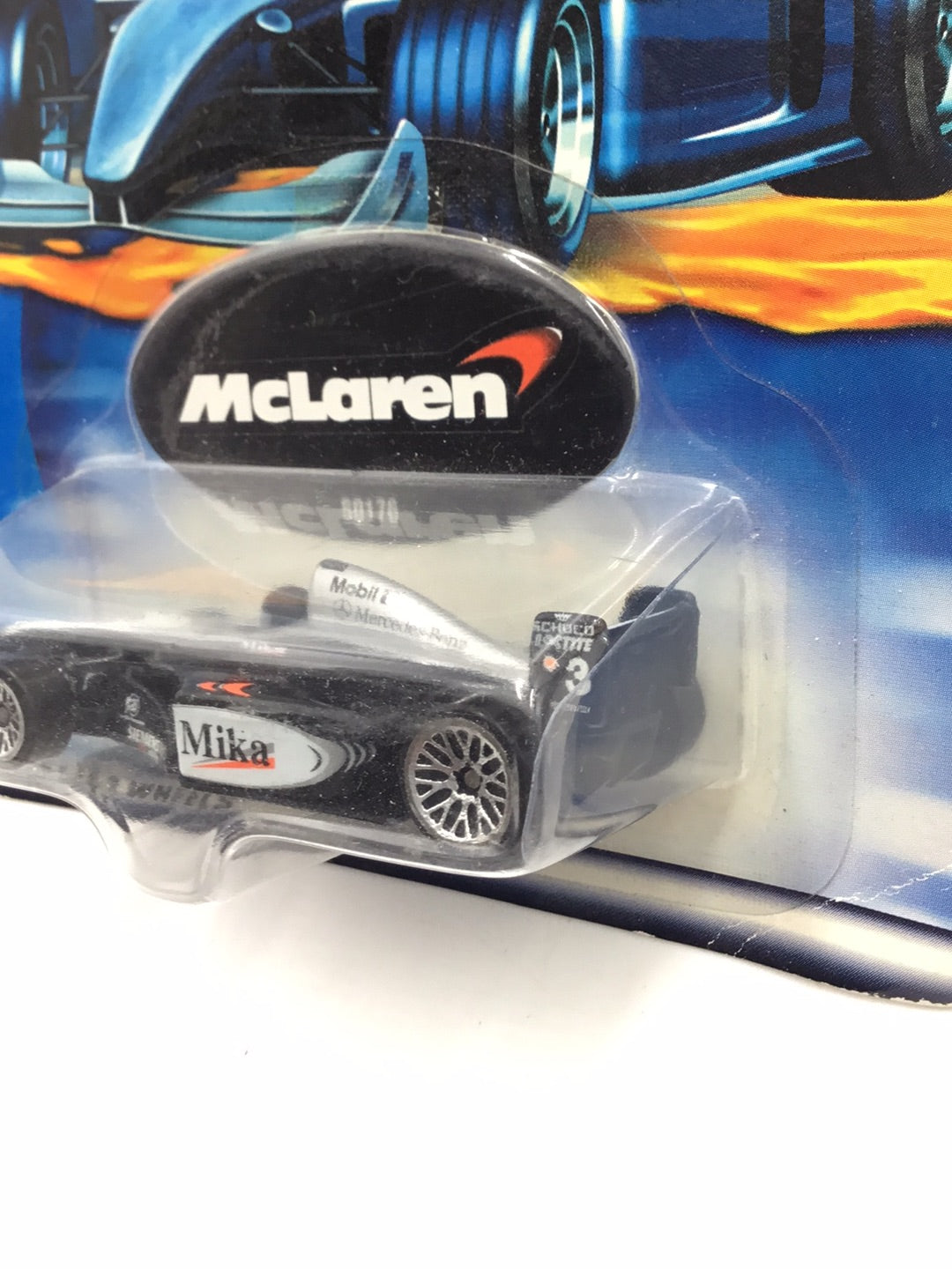 hot wheels McLaren Grand Prix with driver & protector